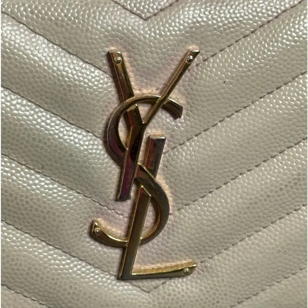 💯Authentic YSL Full Zipped Long Wallet🍀